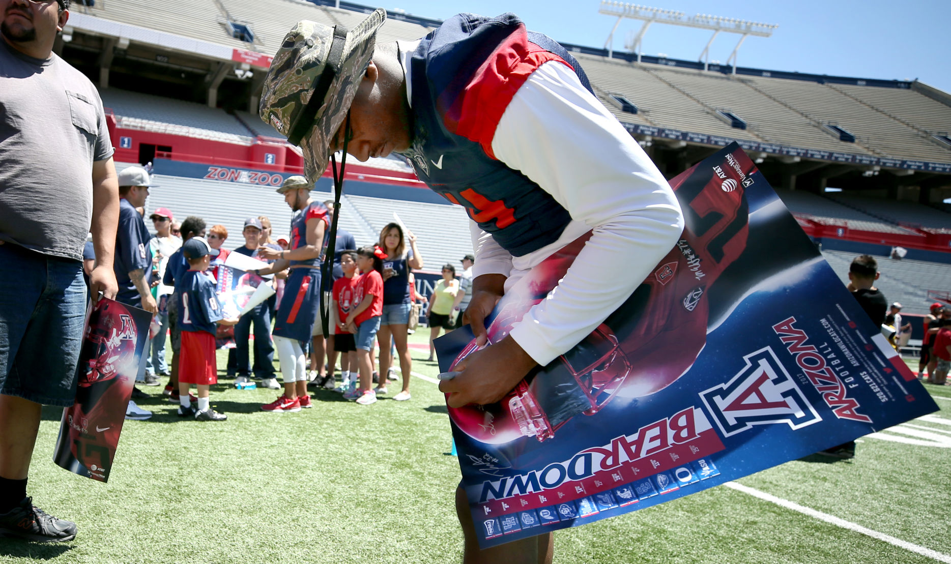 UA quarterback Khalil Tate